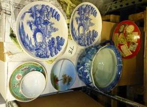 plates, chamber pot - Noritake, Nas...