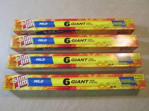 lot 227 image: 4 Boxes of 6 Giant Size Slim Jim Mi...