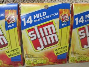 lot 234 image: 3 Boxes of Slim Jim Mild Smoked Sna...
