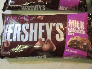 lot 235 image: 4 Bags of Hersheys Milk Chocolate C...