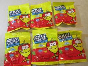 lot 242 image: 6 Bags of Jolly Ranchers Misfits 2-...