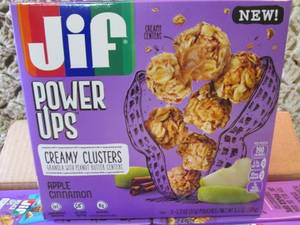 lot 291 image: Jif Power Ups Apple Cinnamon Creamy...