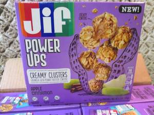 lot 292 image: Jif Power Ups Apple Cinnamon Creamy...