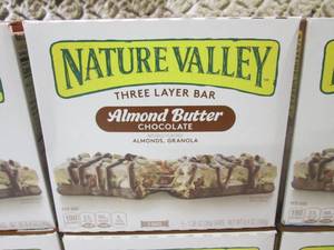lot 293 image: 6 Boxes of Nature Valley Almond But...