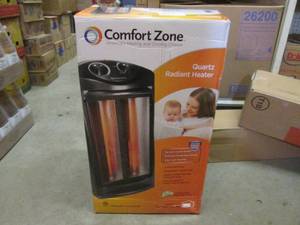 lot 36 image: Comfort Zone 1500-Watt Electric Qua...