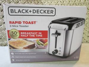 lot 41 image: Black & Decker Rapid Toast 2-Slice ...