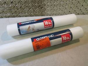 lot 43 image: Lot of 2 Rolls Closet Maid 16 x 96...