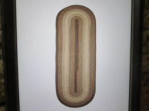 lot 57 image: Rhody Rug Ombre Taupetone 2 ft x 6 ...