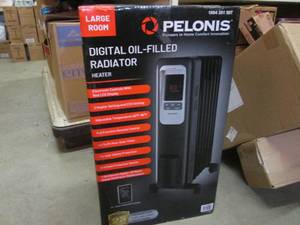lot 66 image: Pelonis 1500-Watt Digital Electric ...