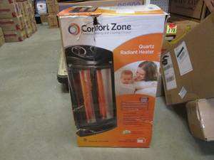 lot 71 image: Comfort Zone 1500-Watt Electric Qua...