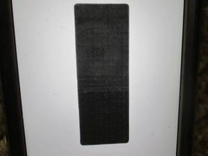 lot 74 image: Oscar Collection Grey 20 x 59 Sol...