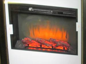 lot 88 image: Infrared Electric Fireplace Insert ...