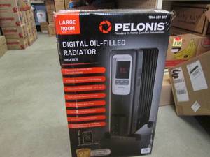 lot 89 image: Pelonis 1500-Watt Digital Electric ...
