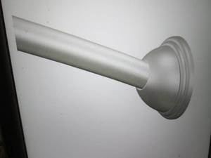 lot 108 image: Moen 60 Curved Shower Rod with Piv...