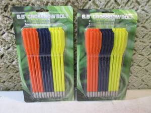 lot 125 image: 2 Packs of 12 Pistol Crossbow Bolts...