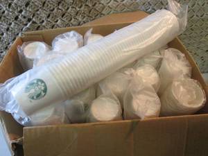 lot 137 image: Case of 1000 4 ounce Solo Hot Drink...
