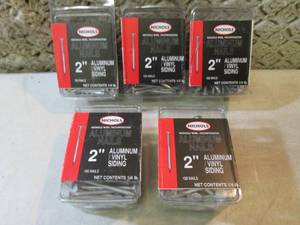 lot 159 image: 5 Boxes of 2 Aluminum Nails for Al...