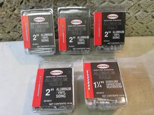 lot 161 image: 5 Boxes of Aluminum Nais 4 - 2 and...