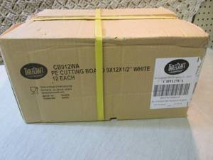 lot 203 image: Case of 12 Table Craft Cutting Boar...