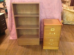 Book Case & File Cabinet