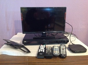 TV, DVD, Roku & Antenna