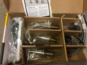 lot 111 image: American STD Chatfield 8 in. Widespread 2-Handle Bathroom Faucet in Brushed Nickel