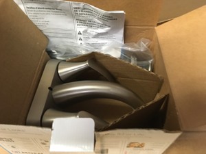 lot 6 image: MOEN Darcy 4 in. Centerset 2-Handle Bathroom Faucet in Spot Resist Brushed Nickel