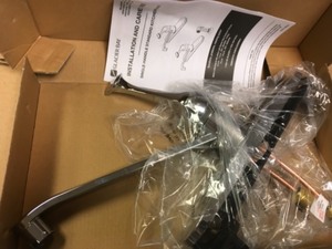 lot 79 image: Glacier Bay Single-Handle Standard Kitchen Faucet in Chrome