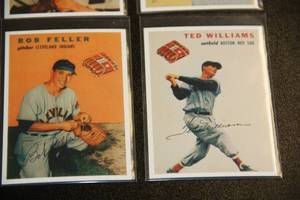 lot 49 image: 1954 Wilson Franks Baseball Card Complete Set