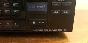 lot 25 image: Sony Compact Disc Player CPD-203