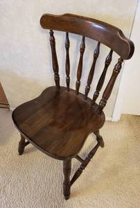 lot 56 image: Farmhouse Chair