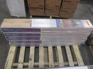 lot 103 image: (5 CASES) QuickStep Studio Concord Maple 6.14-in W x 3.93-ft L Smooth Wood Plank Laminate Flooring QS905