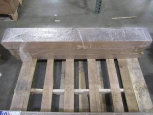 lot 106 image: (3 CASES) allen  roth Reclaimed Wood Medley 6.18-in W x 4.23-ft L Embossed Wood Plank Laminate Flooring L408