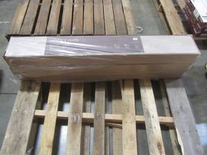 lot 113 image: (3 CASES) allen  roth Seaside Chestnut 6.14-in W x 3.93-ft L Embossed Wood Plank Laminate Flooring AR903