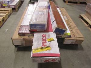 lot 125 image: MIXED PALLET OF FLOORING