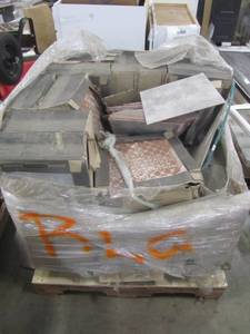 lot 18 image: Entire Pallet - MS International Lismore Gray 12.4 in. x 12.4 in. Glazed Ceramic Floor and Wall Tile (22.42 sq. ft.  case) NHDLISGRA12X12