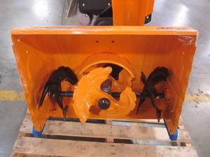 lot 40 image: Cub Cadet 3X 26 in. 357cc 3-Stage Electric Start Gas Snow Blower with Steel Chute, Power Steering and Heated Grips 3X 26