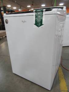 lot 258 image: Whirlpool 5.3-cu ft High-Efficiency Top-Load Washer (White) ENERGY STAR - While Supplies Last WTW8040DW - Loose Drum.