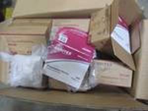 lot 100 image: Ambitex Disposable Gloves 10,000 ct. Small PSM6501