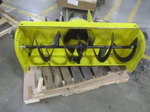 lot 58 image: John Deere 44 in. Snow Blower Attachment for 100 Series Tractors BM26888