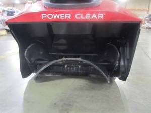 lot 61 image: Toro Power Clear 821 R-C 21 in. 252 cc Commercial Single-Stage Self Propelled Gas Snow Blower 38755