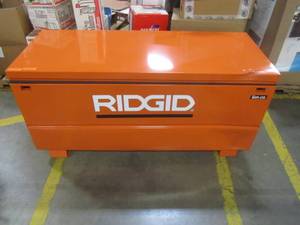 lot 63 image: Ridgid 60 in. x 24 in. Universal Storage Chest 60R-OS