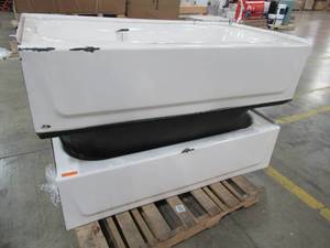lot 272 image: 3 STEEL TUBS FOR SCRAP, OR RESTORE