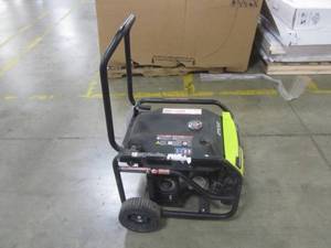 lot 69 image: Ryobi 3,600-Watt 212cc Gasoline Powered Portable Generator RY903600