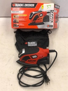lot 37 image: Black & Decker Mouse Corded 110Volt...