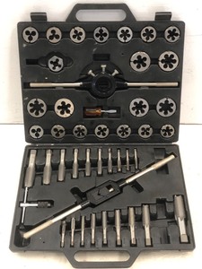 lot 38 image: Excell 45-Piece Tap  Die Set, Comp...