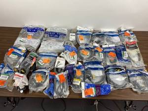 lot 16 image: HUGE Lot of DryerDishwaser cords - EVERBILT, GE, MORE