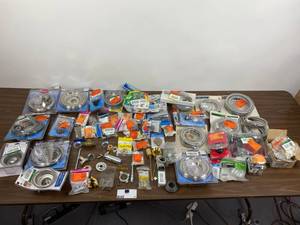 lot 17 image: Huge lot of Bathroom Accessories, Valves, Parts, Hoses, Lines and Much MORE