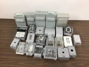 lot 31 image: Huge Mixed Lot Of Outdoor Elecrical Boxes And Outlet Covers