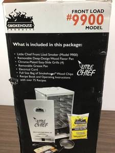 lot 49 image: SMOKEHOUSE Little Chief Front Load #9900 Electric Smoker
